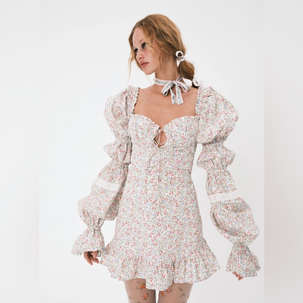 For Love and Lemons Lucca Mini Dress Size XS NWT